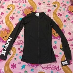 NWOT Girls Hurley Rashguard Jacket